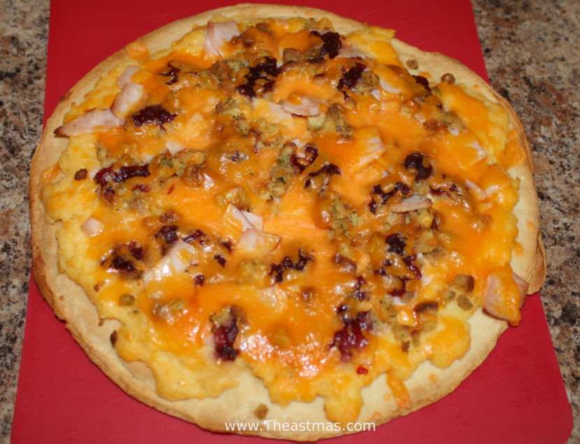 Theastmas Thanksgiving Leftovers Pizza – Theastmas